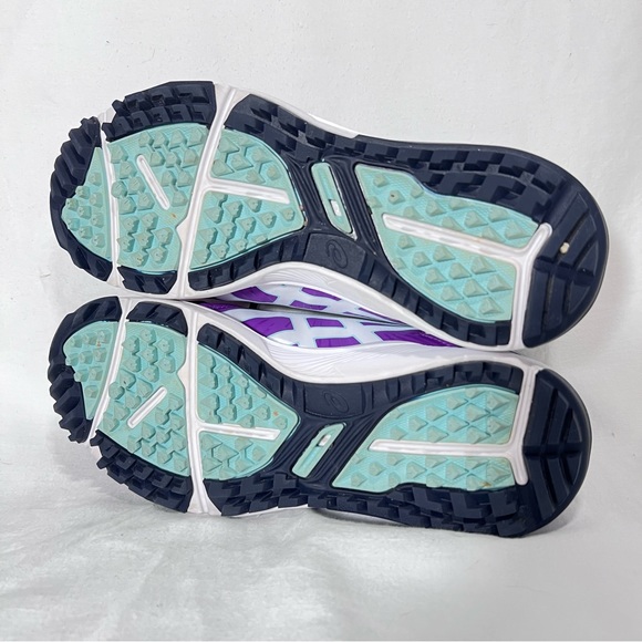 ASICS Women's GEL-COURSE GLIDE   Golf Shoes 1112A017 Size 7 Purple Teal. - Picture 6 of 6